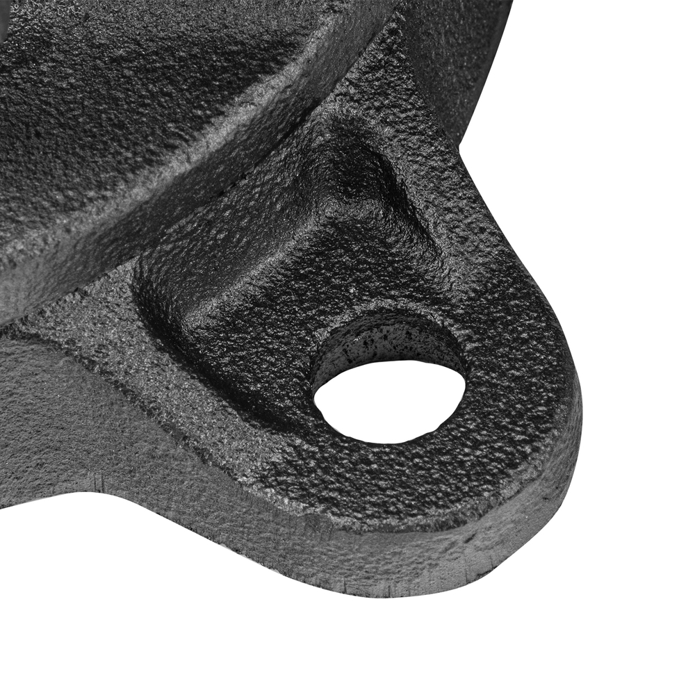 Тиски слесарные BVH-200, 200 мм, поворотные, стальная направляющая, с наковальней //Denzel