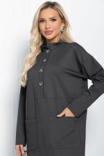 Платье Стильная осень (серое) П11436 LT Collection