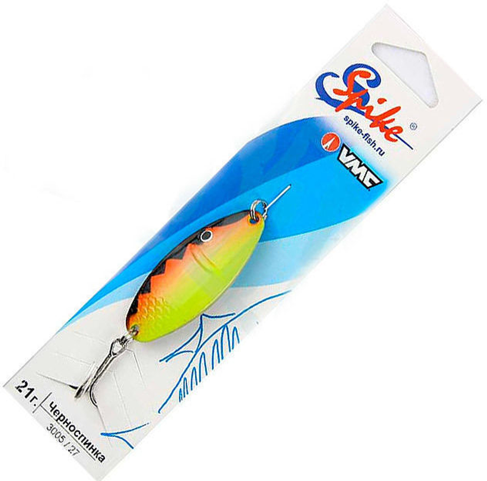 Блесна Spike color Черноспинка 21 г, 3005/27