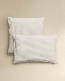Zara Home - Наволочка с вафельной текстурой 50x75 см