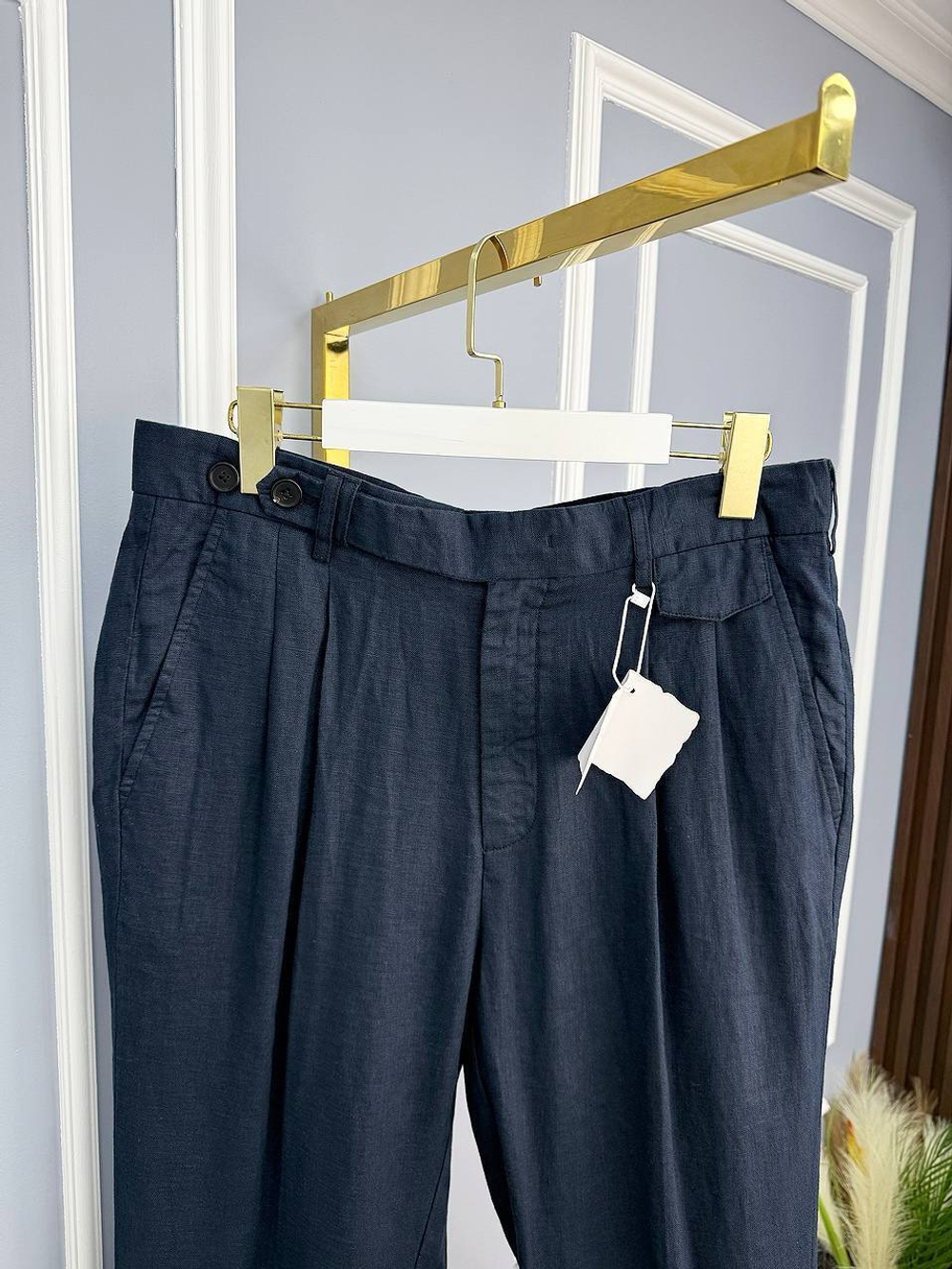 Льняные брюки Brunello Cucinelli