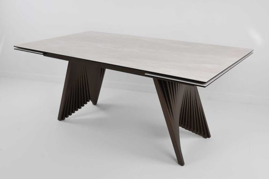 Стол IVAR 180 MARBLES TL-109 Серый мрамор, испанская керамика