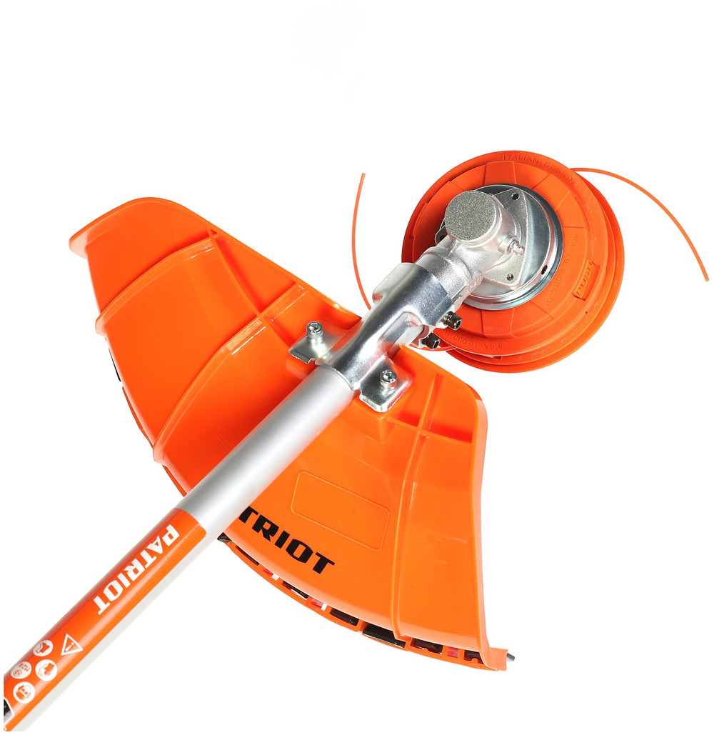 Мотокоса бенз PATRIOT PT 555 (1+1), 52сс, 3.0л.с, жест. вал, U-рук, катушка Comfort+3Т(250106230)