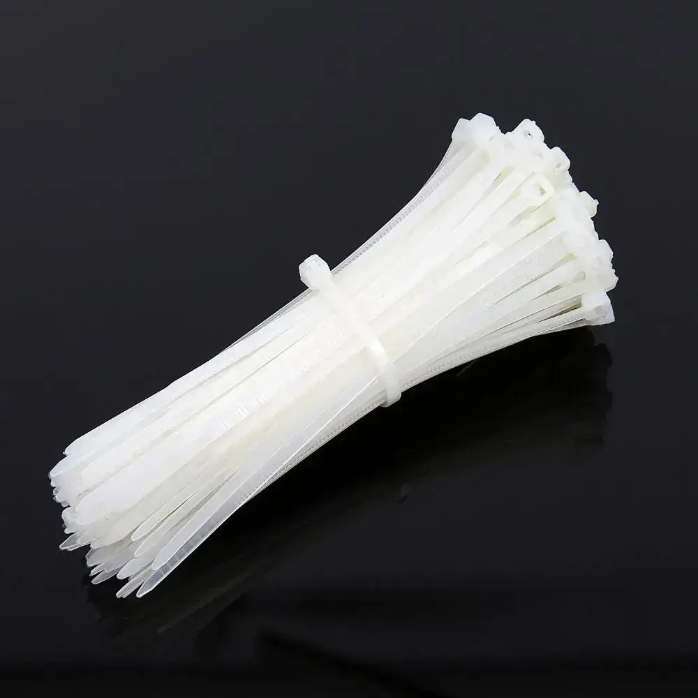 Стяжка 100мм, 100 шт., Нейлон