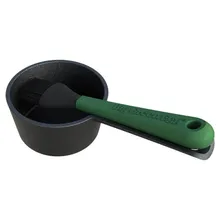 Чугунный соусник с силиконовой кисточкой, Big Green Egg