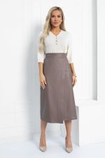 Юбка Модный ответ (какао) Ю12787-25М LT Collection