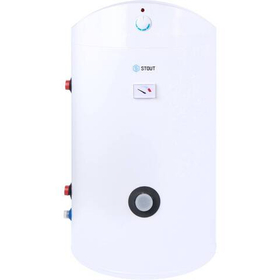 Водонагреватель косвенного нагрева Stout 300 л, два теплообменника, напольный