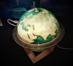 Светильник с увлажнителем Planet Земля, питание проводное 5В, подставка