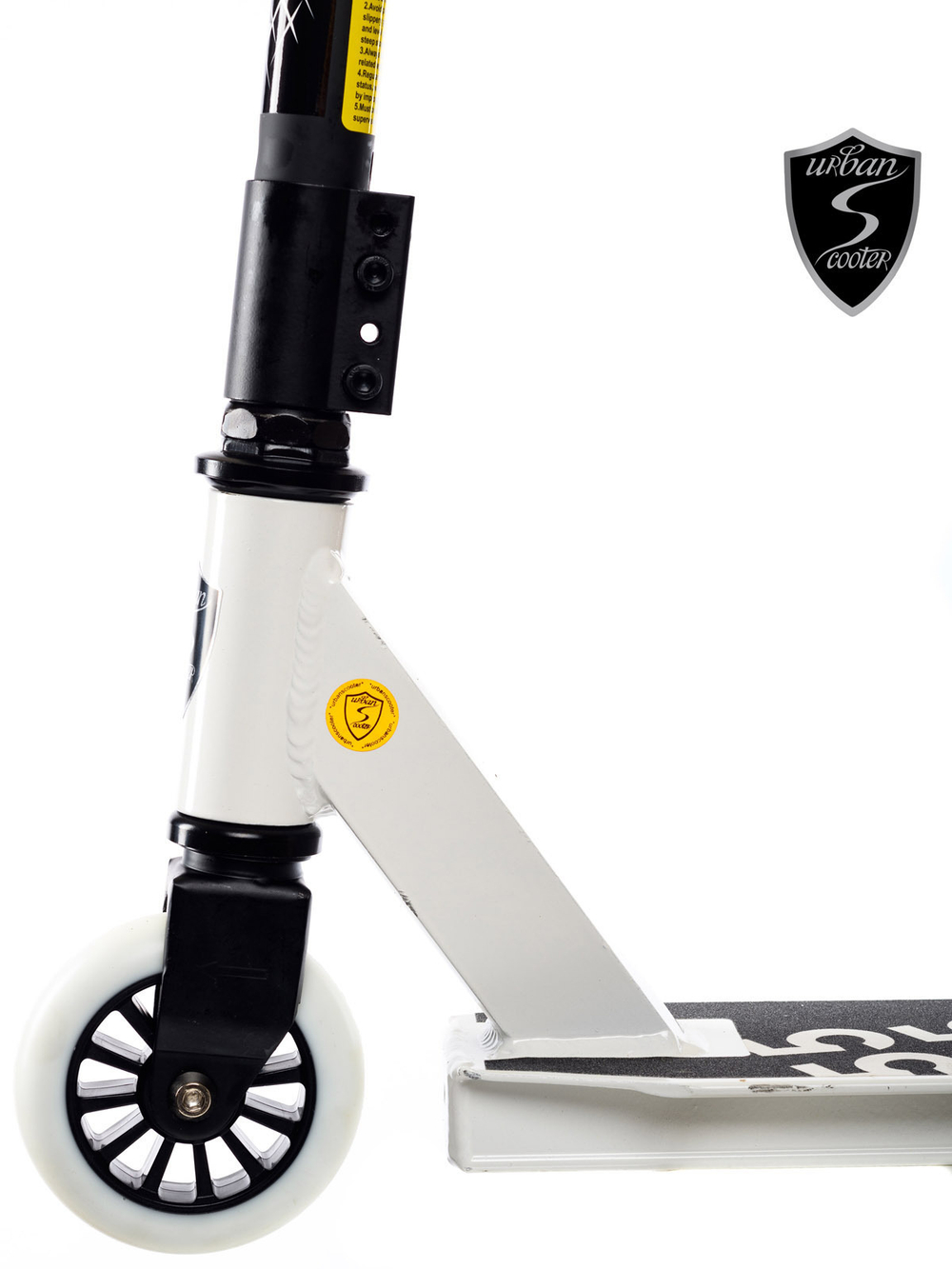 Трюковой самокат Urban Scooter Extreme Numbers белый