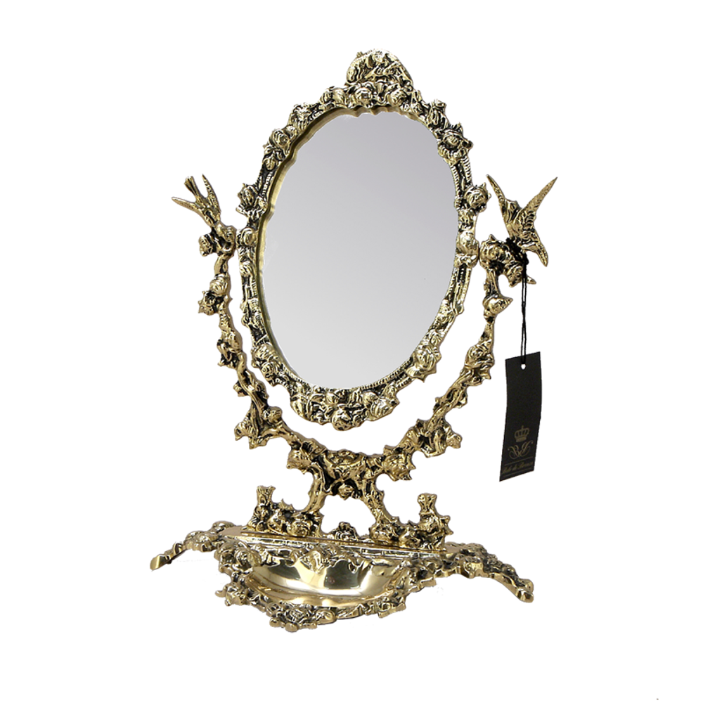 Bello De Bronze Зеркало Каранка настольное туалетное