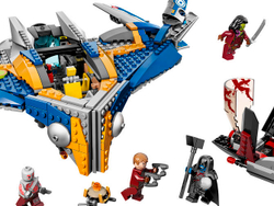 LEGO Super Heroes: Спасение космического корабля Милано 76021 — The Milano Spaceship Rescue — Лего Супергерои Marvel Марвел DC Comics комиксы