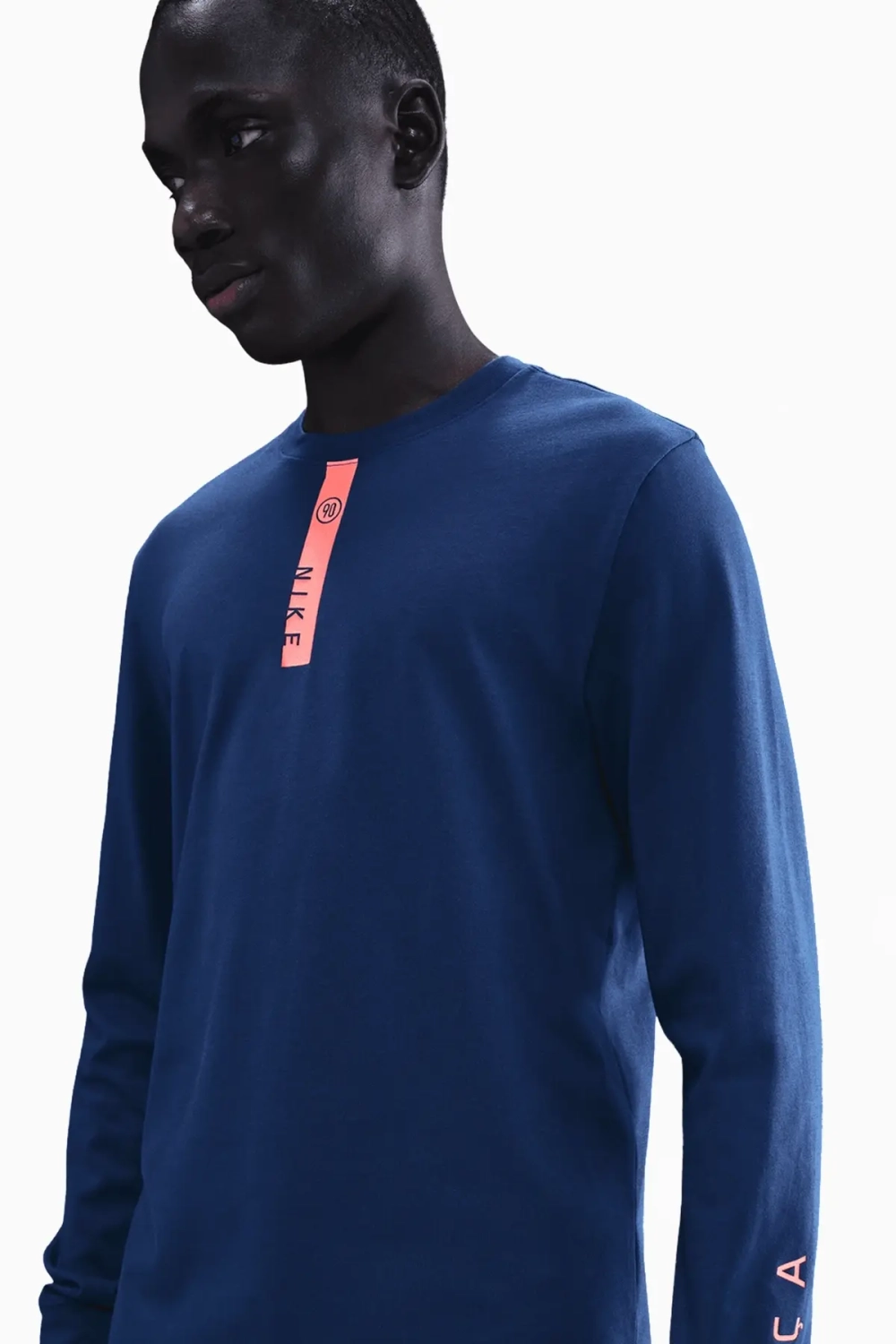 Футболка с длинными рукавами Nike FC Barcelona 25/26 Tee - темно-синий