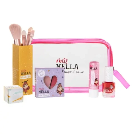 Набор в розовой косметичке Miss Nella Girly Girl Essentials Pink Edition