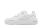 Кроссовки Nike Air Force 1 Plt.Af.Orm "Triple White" (Женская размерная сетка)