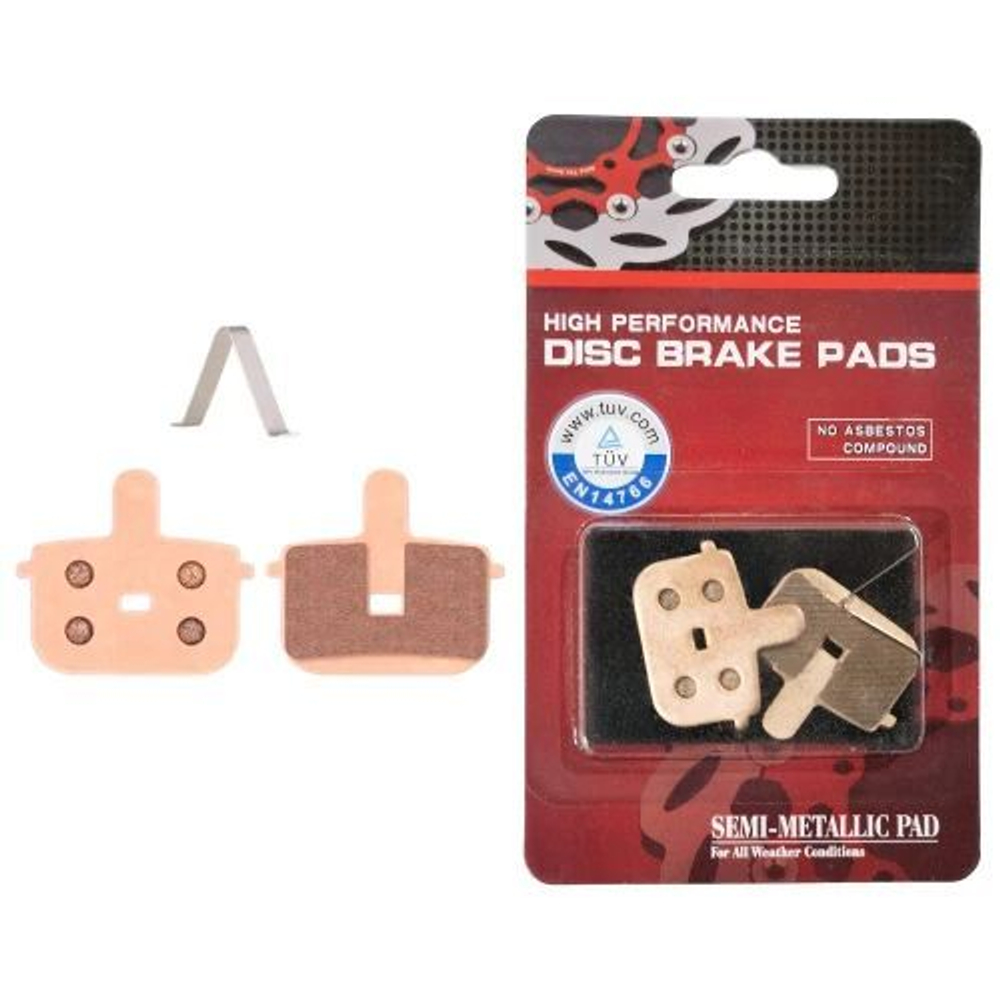 Колодки тормозные медные TP-11E для электросамокатов и велосипедов