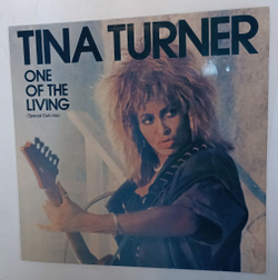 Винтажная виниловая пластинка LP Tina Turner One Of The Living Maxi Single (Germany 1985)