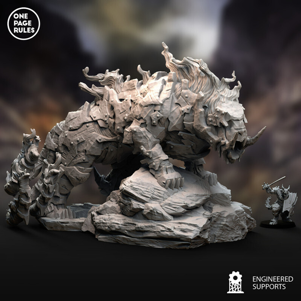 Grand Alliance Chaos Beasts of Chaos Jabberslythe миниатюра для dnd, днд, pathfinder, фентези, Настольная игра, НРИ, Варгейм, РПГ