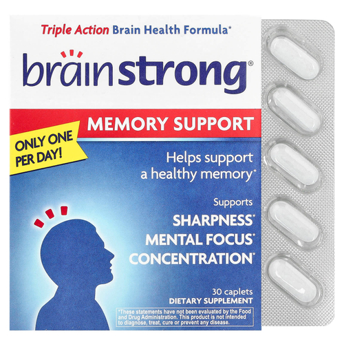 BrainStrong, Средство для улучшения памяти, 30 капсул