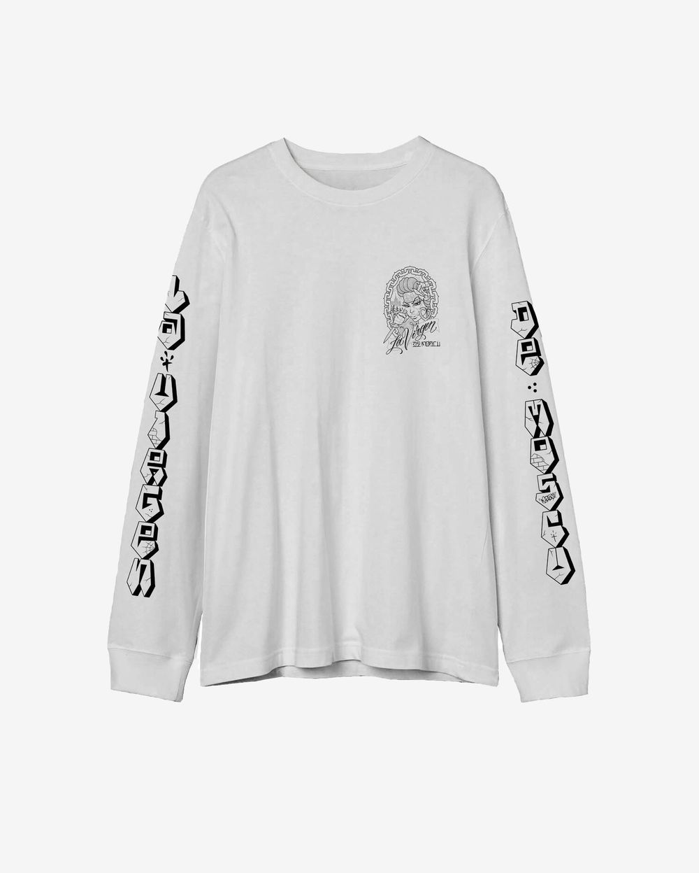 Лонгслив Underdog Prisoner Of Love Longsleeve White