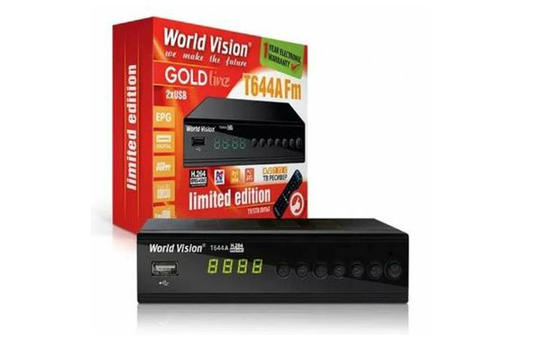 Новая телевизионная приставка WorldVision T644A