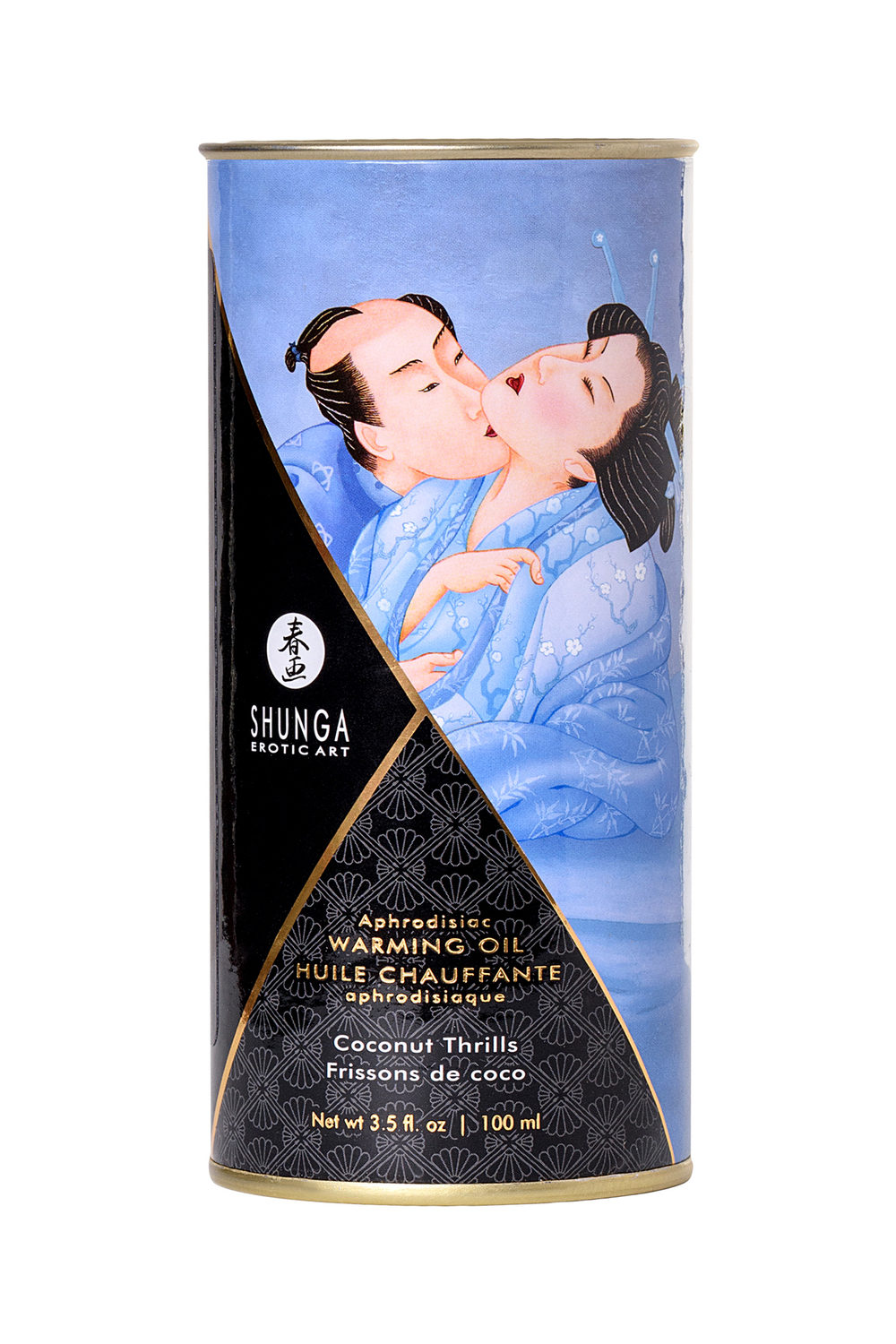 Shunga Съедобное масло для массажа. Кокос, 100 мл