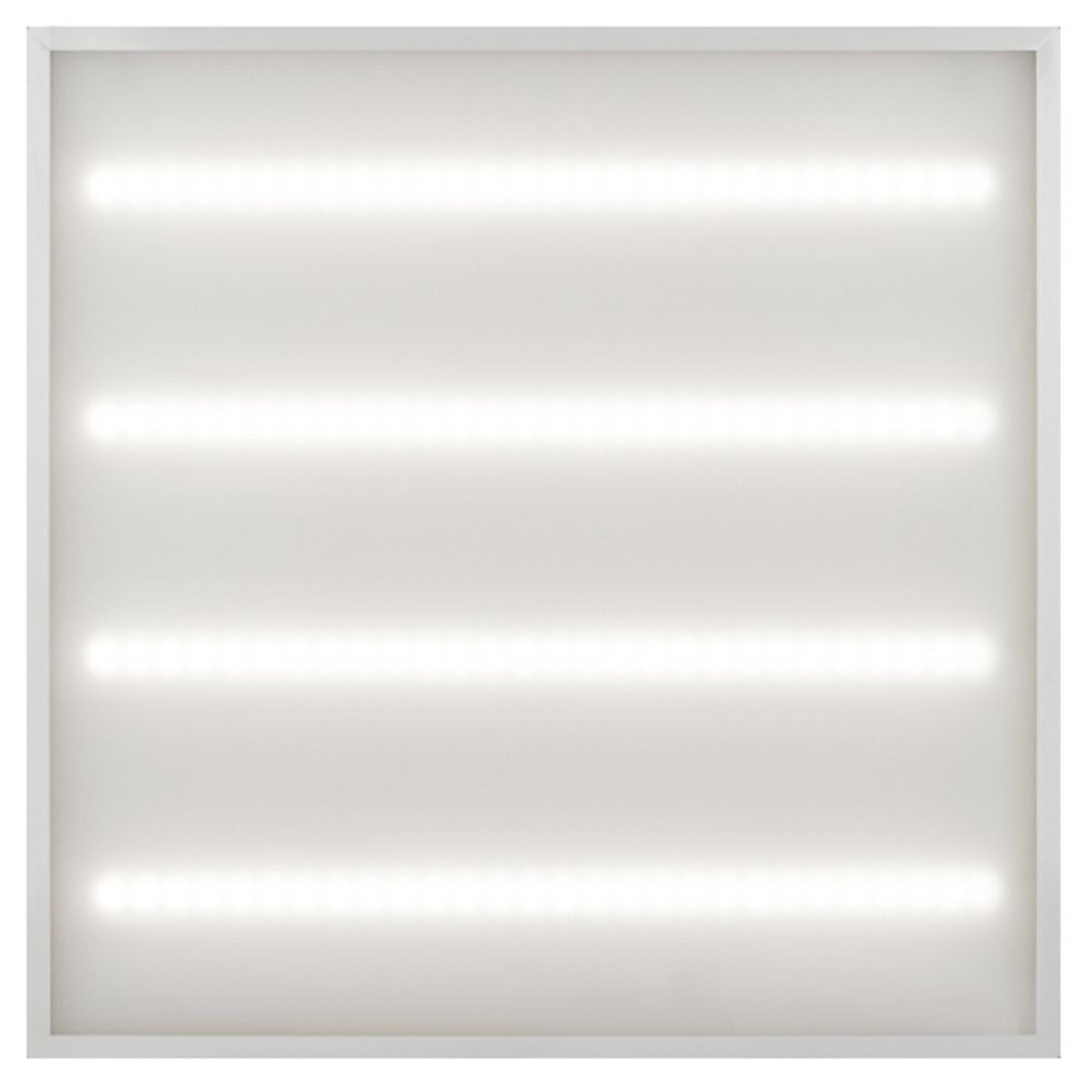 Светильник светодиодный ЭРА SPO-640-3-6K-32 32Вт 6500К 4000Лм IP40 588х588 матовый грильято | Светильники с внутренним драйвером