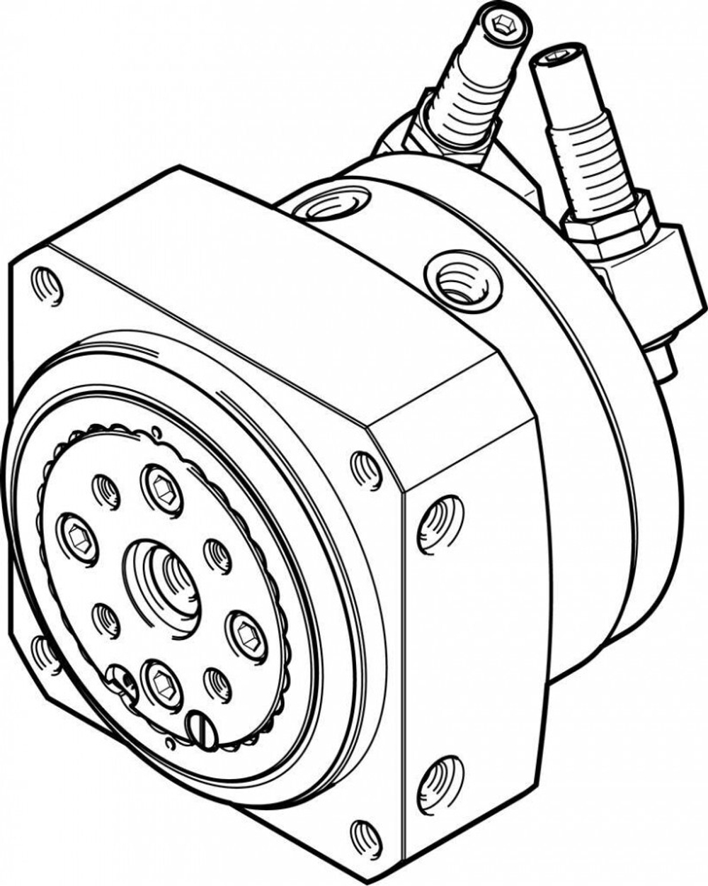 DSM-63-270-CC-HD-A-B Неполноповоротный привод