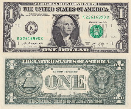 США 1 доллара 2013 Большая печать Соединенных Штатов Техас UNC