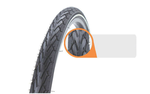 Покрышка TRIX 28"х 1.75 (47-622), 7505, дорожная, черная