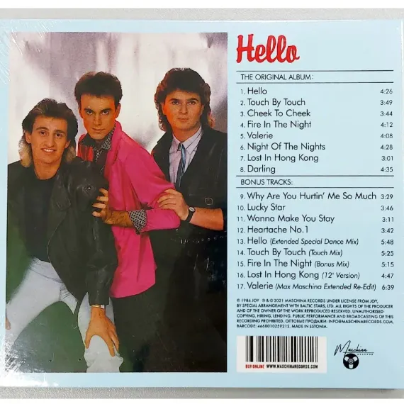 Joy - Hello CD