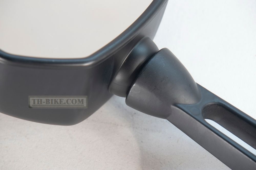 Mirror set, alu, 10mm mount, superlight, Scarlet