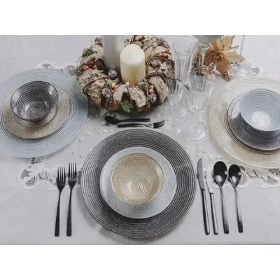 Тарелка 21см «Золотая россыпь»