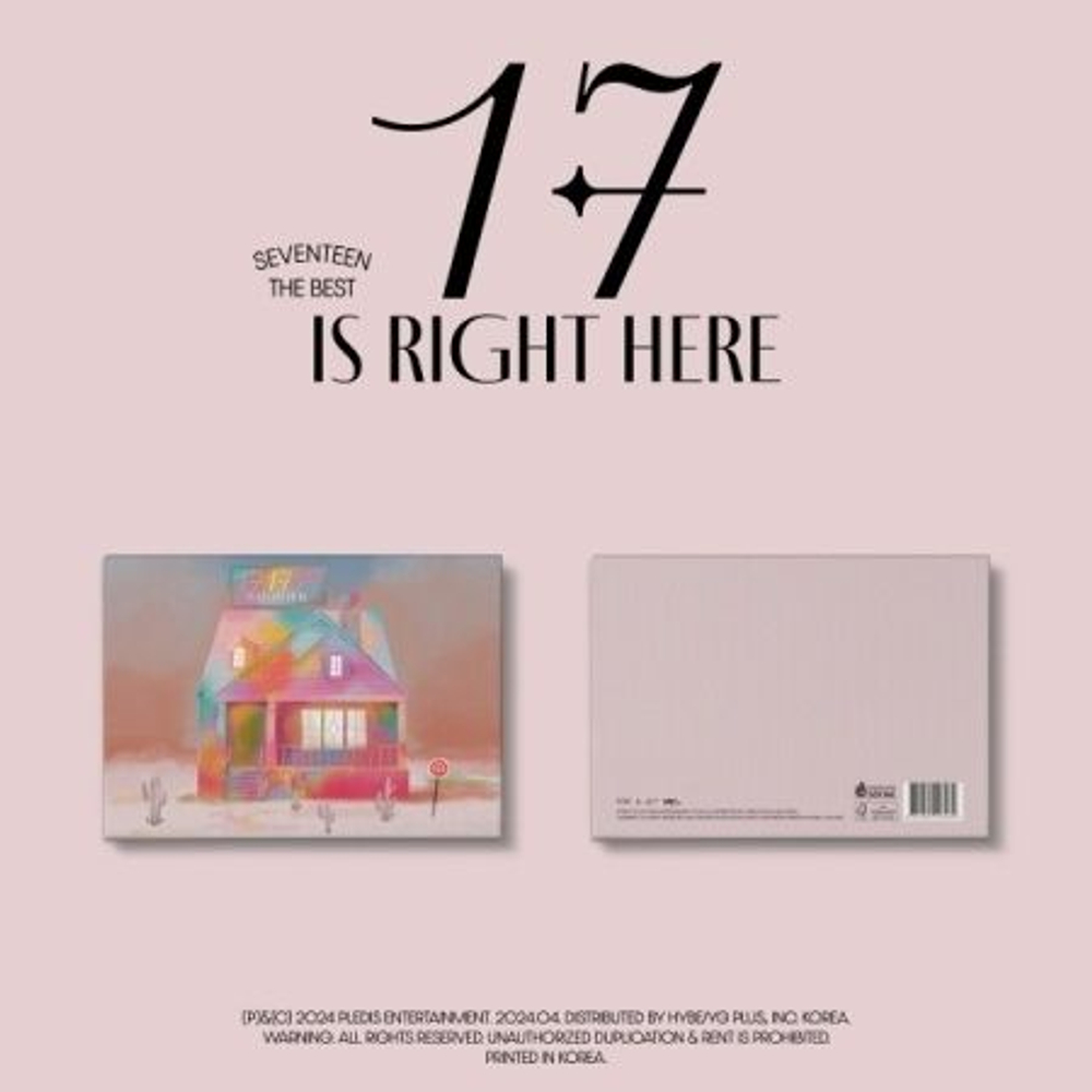 Альбом SEVENTEEN - 17 IS RIGHT HERE SEVENTEEN The Best Album DELUXE Version