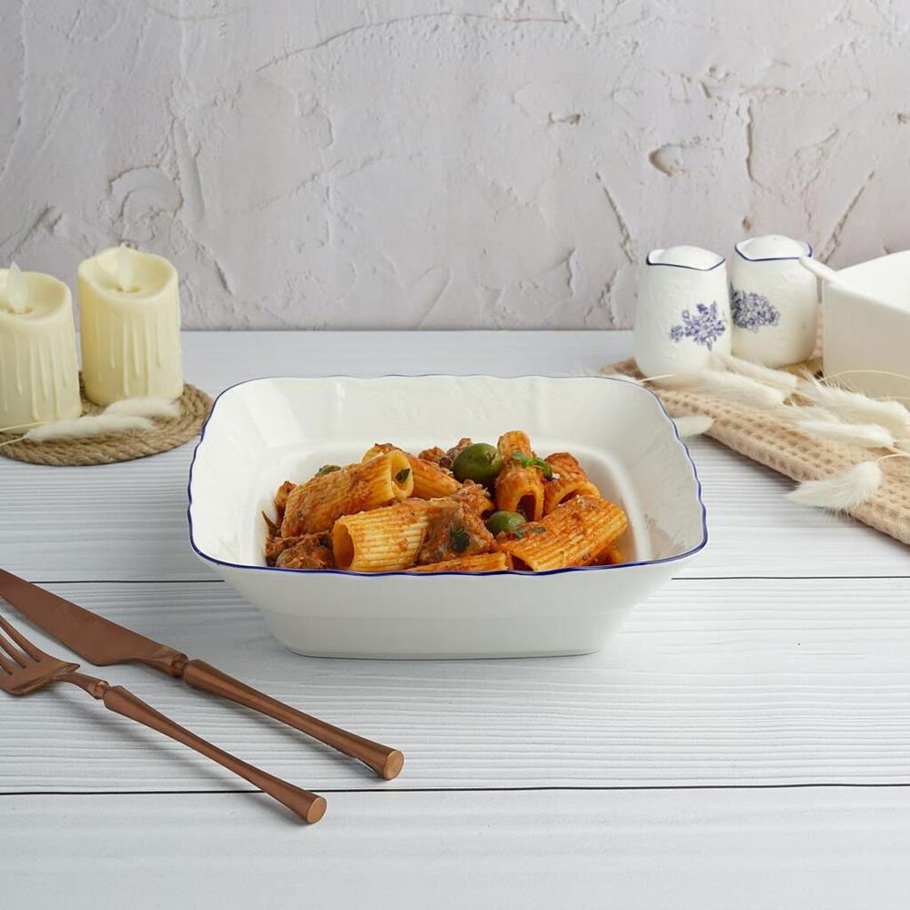 Салатник 800 мл 20*20 см h5,2 см квадратный Sea Flower P.L. Proff Cuisine [6]