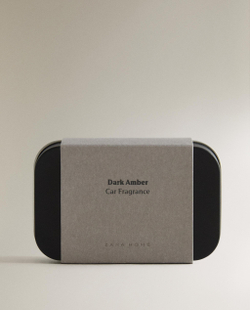 Zara Home Ароматизатор для автомобиля Dark Amber 20 мл, аромат восточный древесный, Коричневый