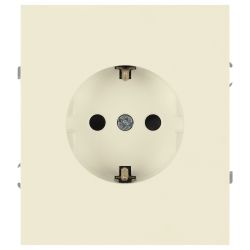 Розетка ЭРА Arktik 16-2101-02 с заземлением 2P+E Schuko 16А-250В слоновая кость | Эра Arktik