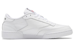 Reebok Club C 85 casual, comfortable, wear-resistant, balanced low-top sneakers for men and women in the same style white