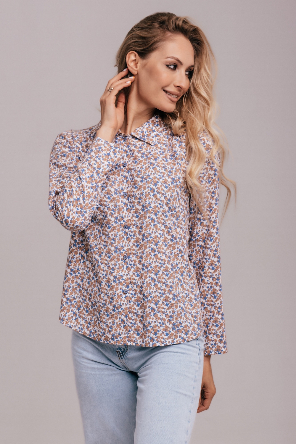 Блуза вискозная Тамбовчанка