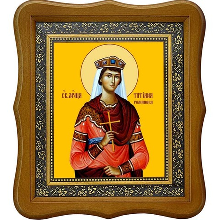 Татиана Николаевна Романова, великая княжна. Икона на холсте.