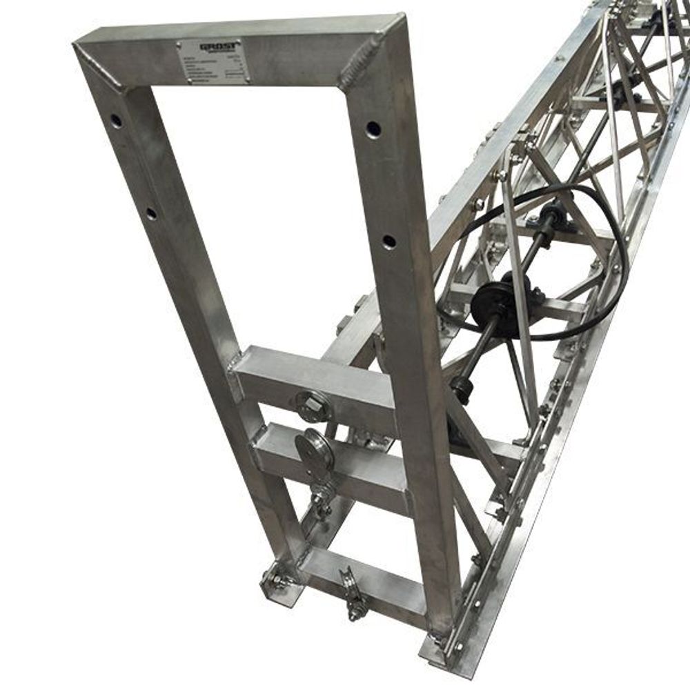 Головная секция 3 м виброрейки GROST SVR с двигателем Honda GX160