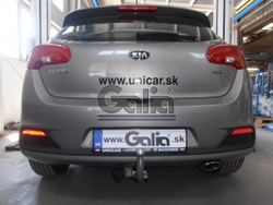 Фаркоп оцинкованный Galia H086A для Hyundai i30 хетчбек 2012-, Kia Ceed хетчбек 2012-(паспорт и сертификат в комплекте)(без электрики)