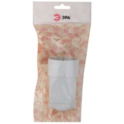 Розетка ЭРА Rx2-W кабельная с заземлением прямая 16A белая | Штепсельные вилки и розетки