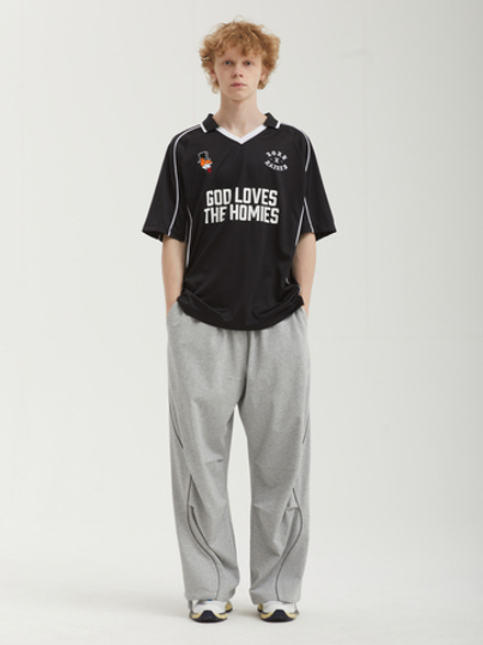 Мужская Футболка God Loves The Homies