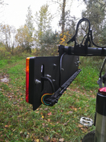 Дополнительная рамка для номера автомобиля на велокрепление с задними фонарями