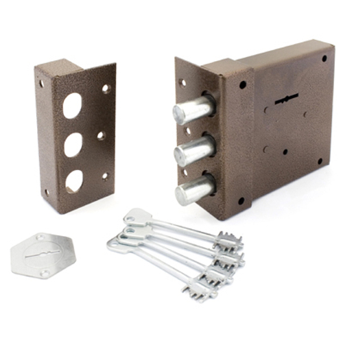 Замок накладной гаражный С-П Богатырь 2  тяж.  / 4487