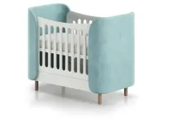 Кровать-трансформер Ellipse Kidi Soft mini Бирюзовая
