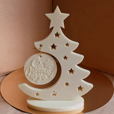 Силиконовый молд "Елка"