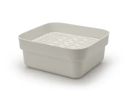 Brabantia Мойочный контейнер Sink Side с крылом для сушки, светло-серый