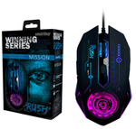 Мышь игровая проводная SmartBuy RUSH Mission черная (SBM-727G-K)