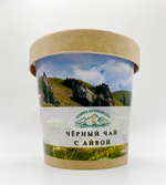 Черный чай с айвой
